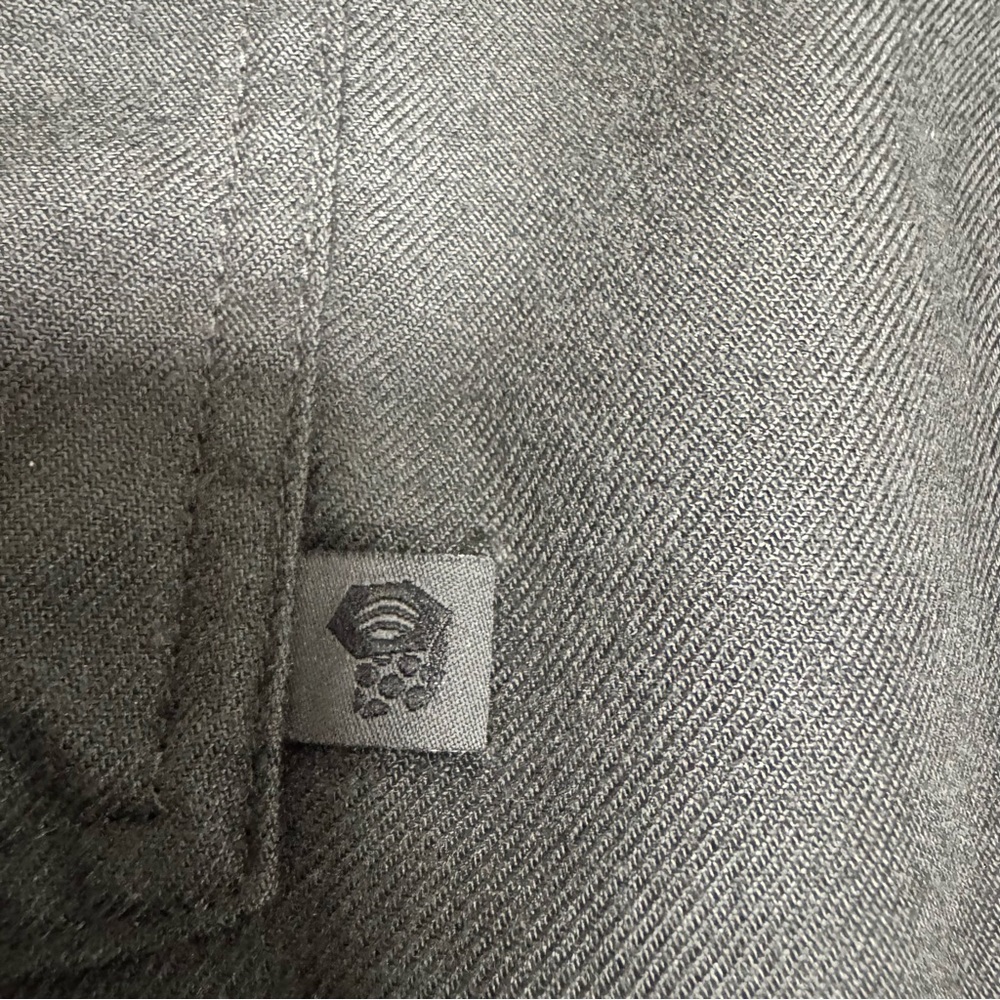 Mountain Hardware Dark Gray Button Down Casual‎ S… - image 9